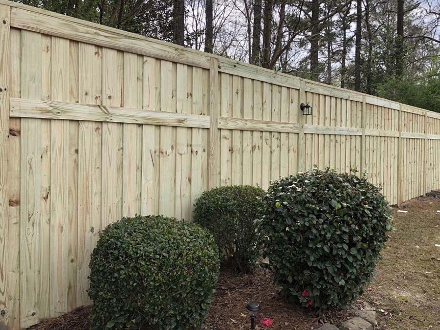 wood fence Gadsden Alabama