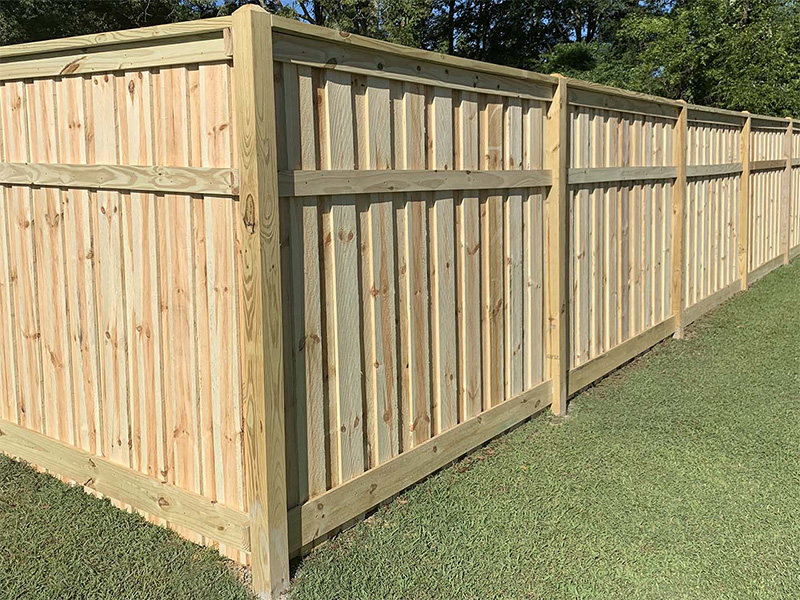 Homewood Alabama wood privacy fencing