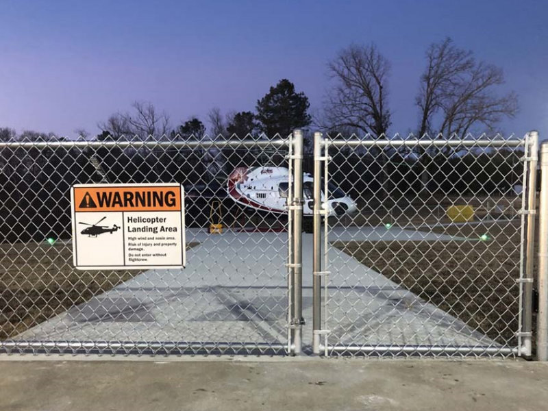 Birmingham Alabama commercial security fence