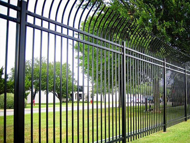 Ornamental steel fence in Birmingham Alabama