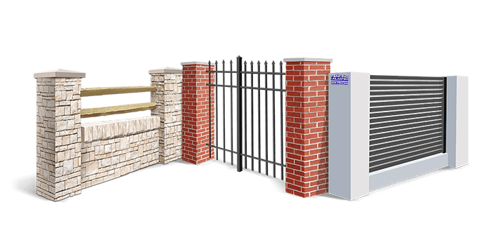 Fence columns and walls installation company in Birmingham Alabama