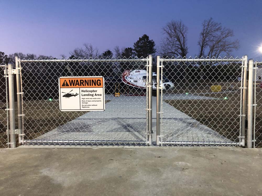 Commercial chain link fence Birmingham Al fence company
