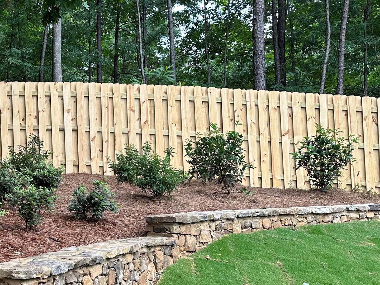 Wood Fence in Birmingham Alabama