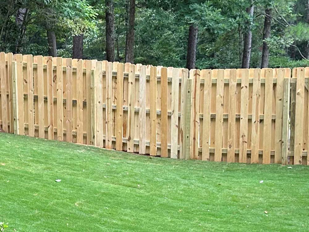 Wood Fence in Birmingham Alabama